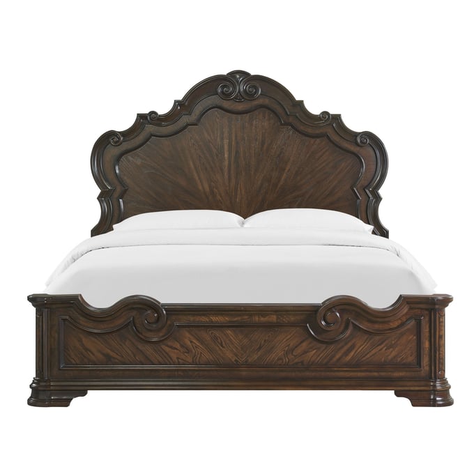 Steve Silver Royale Brown Cherry King Bed SSF-RY900KBED