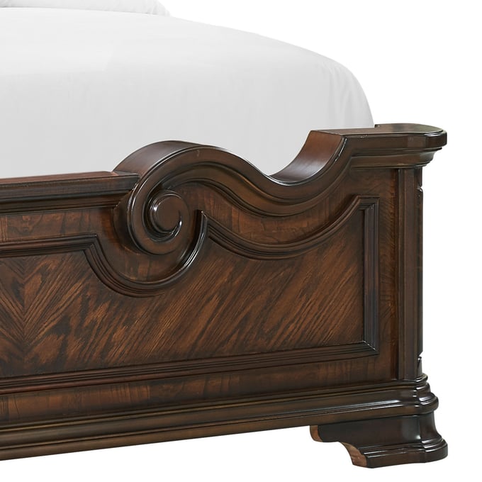 Steve Silver Royale Brown Cherry Queen Footboard SSF-RY900QFB