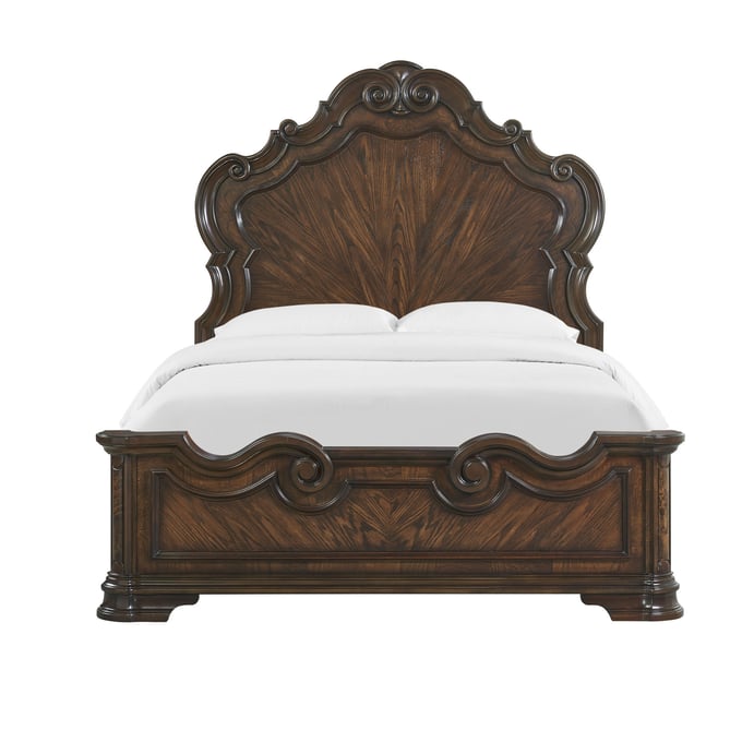 Steve Silver Royale Brown Cherry Queen Headboard SSF-RY900QHB