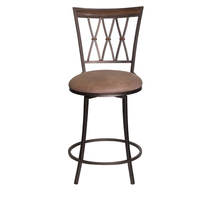 Steve Silver Sedona Charcoal Swivel Counter Stool SSF-SDN600CS