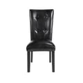 Sterling Black PU Parsons Chair