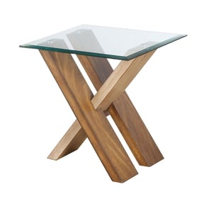 Steve Silver Tasha Deep Cherry End Table