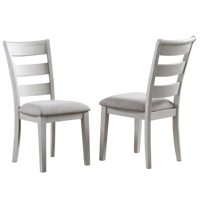 2 Steve Silver Pendleton Ivory Side Chairs SSF-TN500S