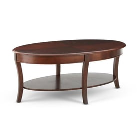 Steve Silver Troy Brown Cherry Cocktail Table