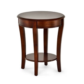 Steve Silver Troy Brown Cherry End Table