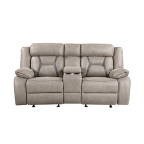 Steve Silver Tyson Grey Manual Console Loveseat