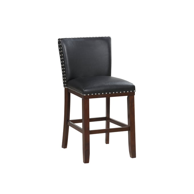 2 Steve Silver Tiffany Black Counter Chairs SSF-TF650CCBK