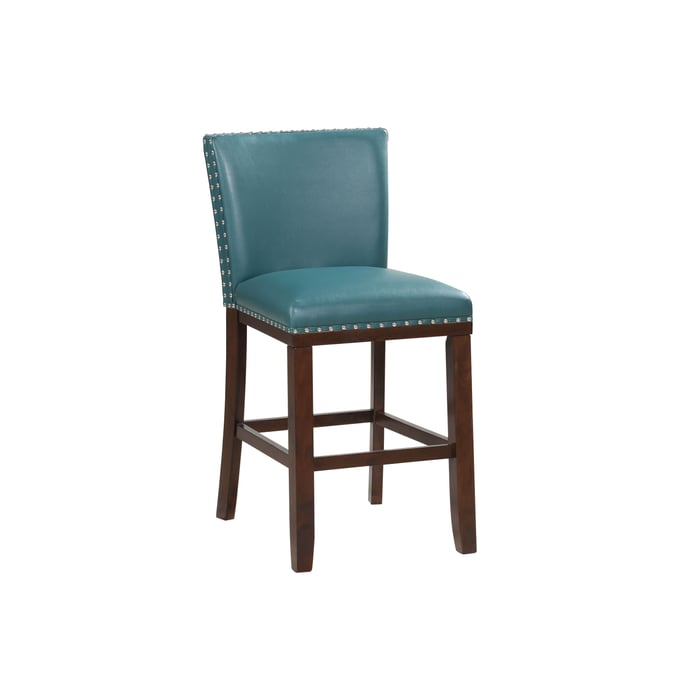 2 Steve Silver Tiffany Peacock Counter Chairs SSF-TF650CCPC