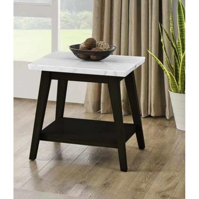 Steve Silver Vida Black Square End Table SSF-VD300KWE