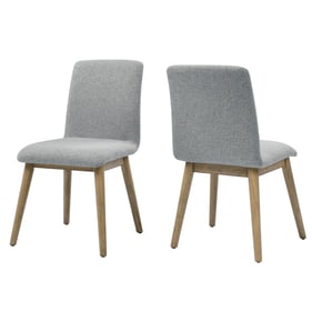 2 Steve Silver Vida Gray Side Chairs