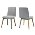 Vida Gray Polyester Side Chair