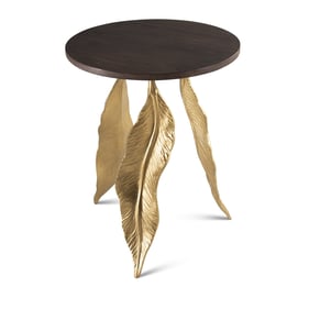 Steve Silver Verna Gold Accent Table