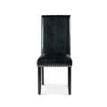 Westby Black PU Side Chair w/