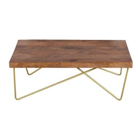 Steve Silver Walter Mango Wood 3pc Coffee Table Set