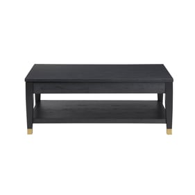 Steve Silver Yves Rubbed Charcoal Cocktail Table