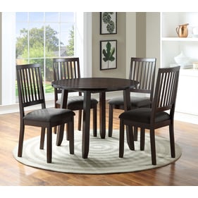 Steve Silver Yorktown Espresso 5pc Dining Set