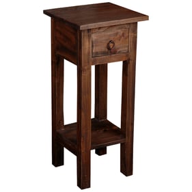 Sunset Trading Shabby Chic Cottage Raftwood Brown Narrow Side Table