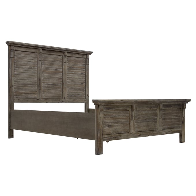 Sunset Trading Solstice Weathered Gray Brown Queen Bed SST-CF-3001-0441-QB