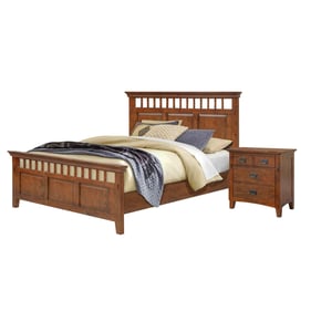 Sunset Trading Mission Bay Brown 2pc Bedroom Set with King Bed