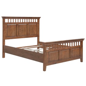 Sunset Trading Mission Bay Brown Queen Panel Bed