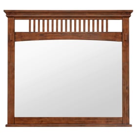 Sunset Trading Mission Bay Brown Beveled Mirror