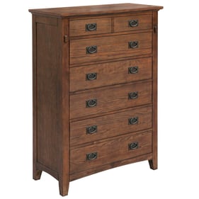 Sunset Trading Mission Bay Brown 6 Drawer Bedroom Chest