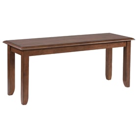 Sunset Trading Simply Brook Amish Brown Dining Bench