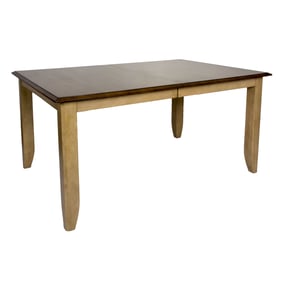 Sunset Trading Brook Wheat Pecan Extendable Dining Table