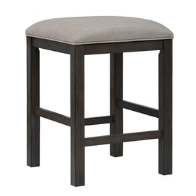 Sunset Trading Shades of Distressed Gray Upholstered Bar Stool