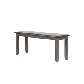 Sunset Trading Shades of Weathered Grey 42 Inch Dining Bench