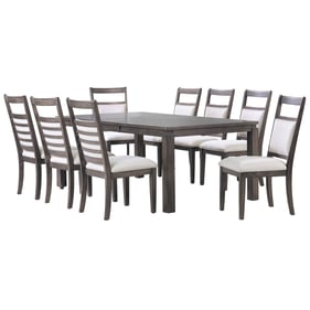 Sunset Trading Shades of Weathered Grey 9pc Dining Set