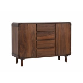 Sunset Trading Mid Century Danish Walnut Server