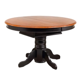 Sunset Trading Antique Black Cherry Butterfly Top Dining Table