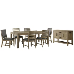 Sunset Trading Saunders 8pc Extendable Dining Set