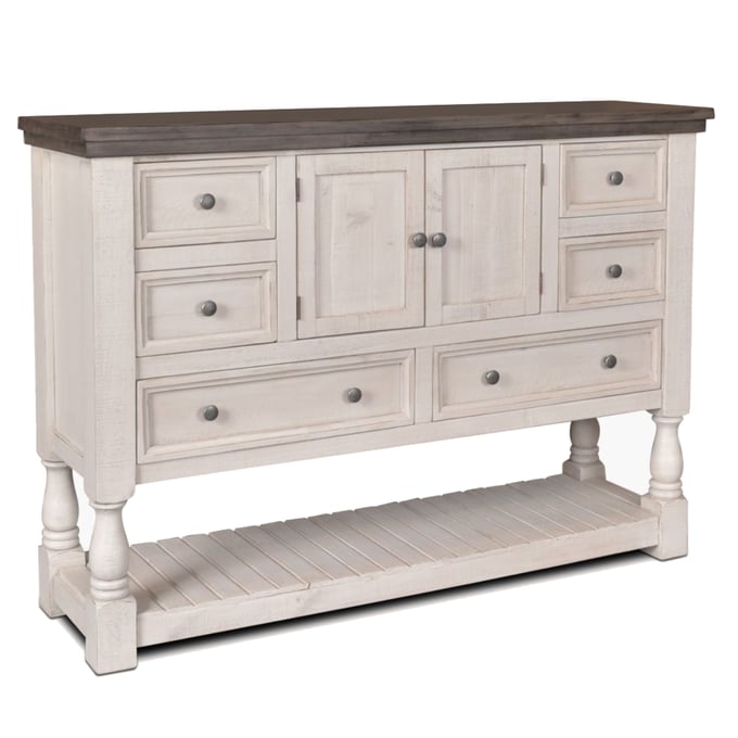 Sunset Trading Rustic French White Brown Dresser SST-HH-4750-315