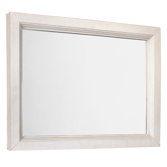 Sunset Trading Rustic French White Brown Mirror SST-HH-4750-320