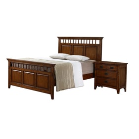 Sunset Trading Tremont Chestnut 2pc Bedroom Set with Queen Bed