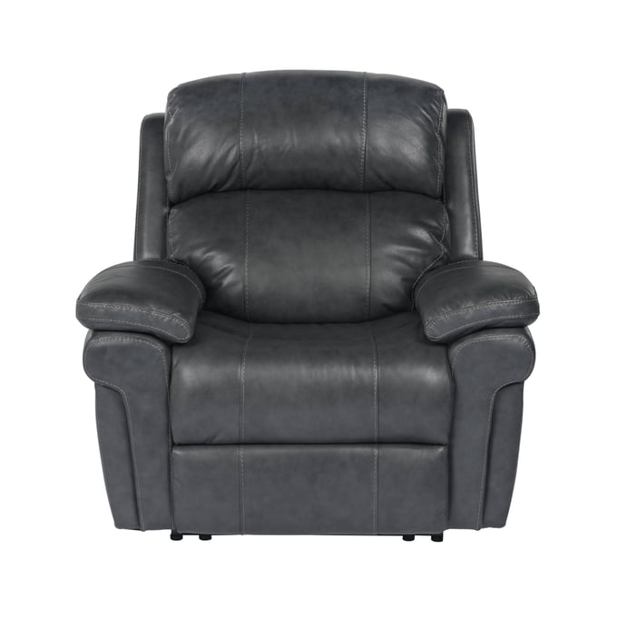 Sunset Trading Gray Leather Power Reclining Chair SST-SU-9102-94-1394-85