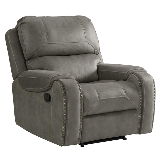 Sunset Trading Calvin Gray Fabric Reclining Chair SST-SU-CL23004100-107