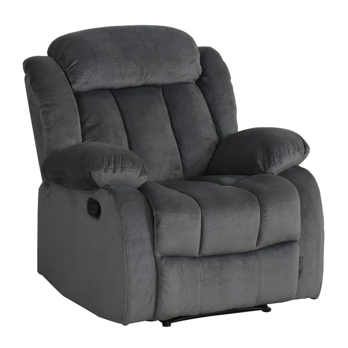 Sunset Trading Madison Charcoal Gray Rocking Reclining Chair SST-SU-LN550-108