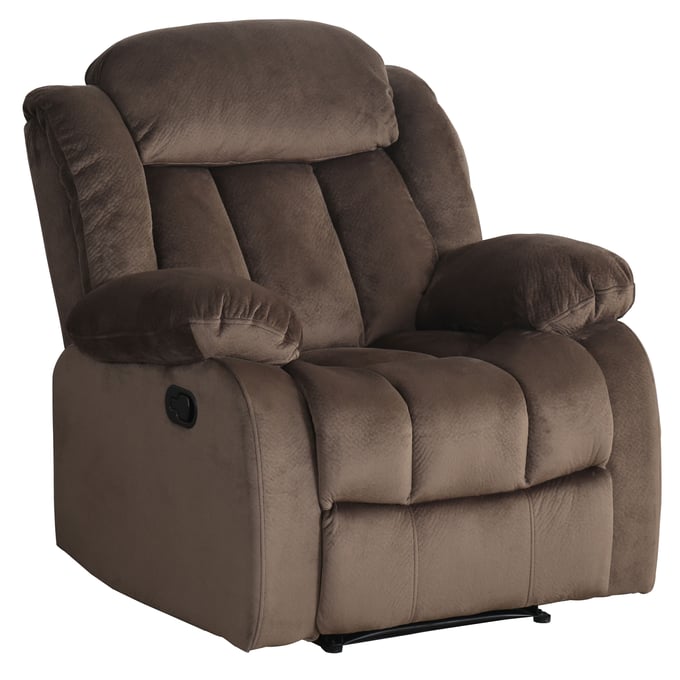 Sunset Trading Teddy Bear Cocoa Brown Rocking Reclining Chair SST-SU-LN660-108