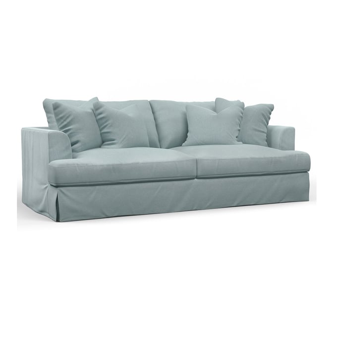 Sunset Trading Newport Ocean Blue Fabric Sofa SST-SY-130000-391043