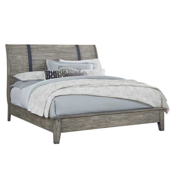 Standard Furniture Nelson Grey Queen Sleigh Headboard STD-96551