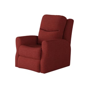 Southern Motion Fame Red Garnet Swivel Rocker Recliner