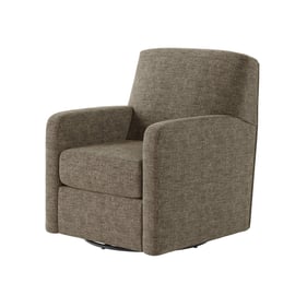 Southern Motion Flash Dance Brown Brindle Fabric Swivel Glider