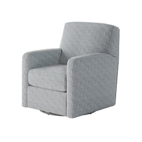 Southern Motion Flash Dance Blue Swivel Glider