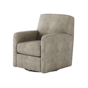 Southern Motion Flash Dance Beige Cobblestone Swivel Glider