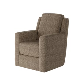 Southern Motion Diva Brown Sisal Swivel Glider