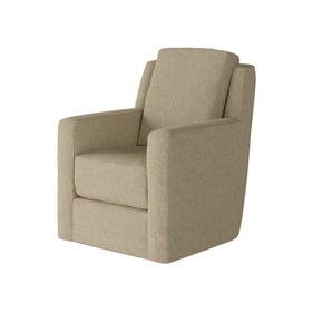 Southern Motion Diva Tan Sand Swivel Glider