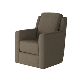 Southern Motion Diva Brown Truffle Swivel Glider